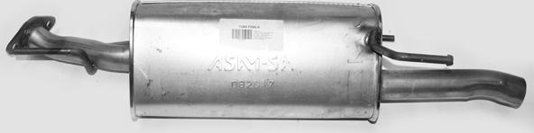 ASAM 56629 - Глушитель выхлопных газов, конечный autospares.lv