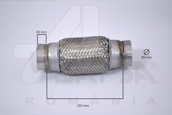 ASAM 60096 - Гофрированная труба, выхлопная система autospares.lv