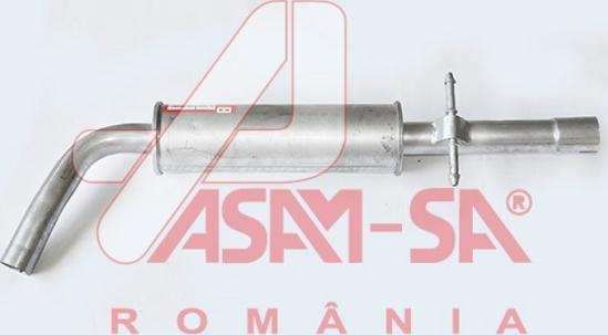 ASAM 63136 - Средний глушитель выхлопных газов autospares.lv