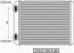 ASAM 34896 - Теплообменник, отопление салона autospares.lv