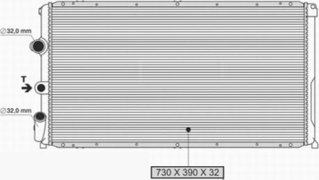 ASAM 34890 - Интеркулер, теплообменник турбины autospares.lv