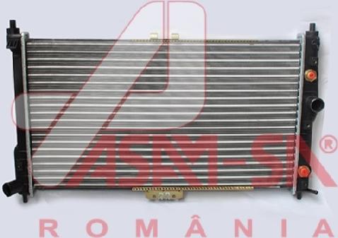 ASAM 32440 - Радиатор, охлаждение двигателя autospares.lv