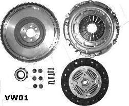 Ashika 98-VW-VW01 - Комплект сцепления autospares.lv