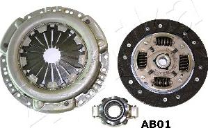 Ashika 92-AB-AB01 - Комплект сцепления autospares.lv