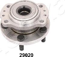 Ashika 44-29020 - Ступица колеса, поворотный кулак autospares.lv