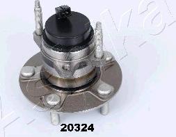 Ashika 44-20324 - Ступица колеса, поворотный кулак autospares.lv