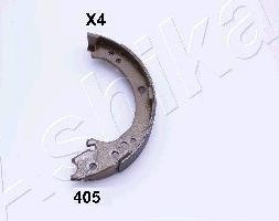 Ashika 55-04-405 - Комплект тормозов, ручник, парковка autospares.lv