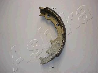 Ashika 55-00-056 - Комплект тормозных колодок, барабанные autospares.lv