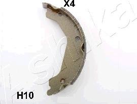 Ashika 55-0H-H10 - Комплект тормозов, ручник, парковка autospares.lv