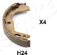 Ashika 55-0H-H24 - Комплект тормозов, ручник, парковка autospares.lv