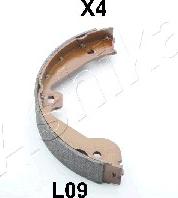 Ashika 55-0L-L09 - Комплект тормозов, ручник, парковка autospares.lv