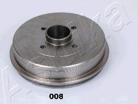 Ashika 56-00-008 - Тормозной барабан autospares.lv