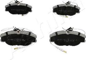 Ashika 50-00-0064 - Тормозные колодки, дисковые, комплект autospares.lv