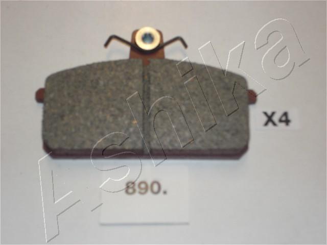 Ashika 50-08-890 - Тормозные колодки, дисковые, комплект autospares.lv