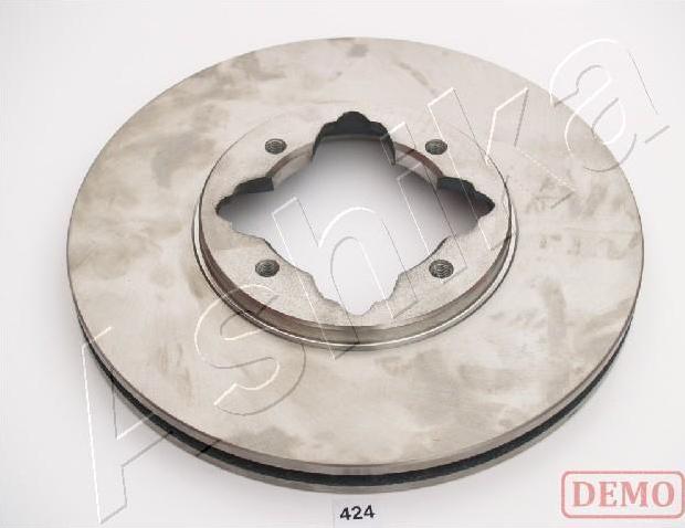 Ashika 60-04-424C - Тормозной диск autospares.lv
