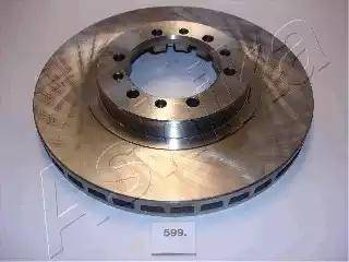 Ashika 60-05-599 - Тормозной диск autospares.lv