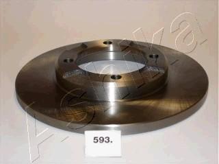 Ashika 60-05-593 - Тормозной диск autospares.lv
