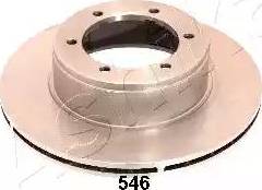 Ashika 60-05-546 - Тормозной диск autospares.lv