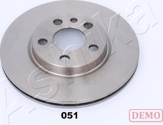 Ashika 60-00-0510C - Тормозной диск autospares.lv