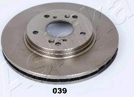 Ashika 60-00-039 - Тормозной диск autospares.lv