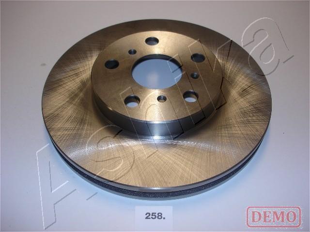 Ashika 60-02-258C - Тормозной диск autospares.lv