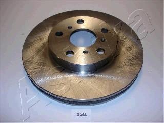 Ashika 60-02-258 - Тормозной диск autospares.lv