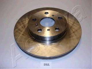 Ashika 60-02-252 - Тормозной диск autospares.lv