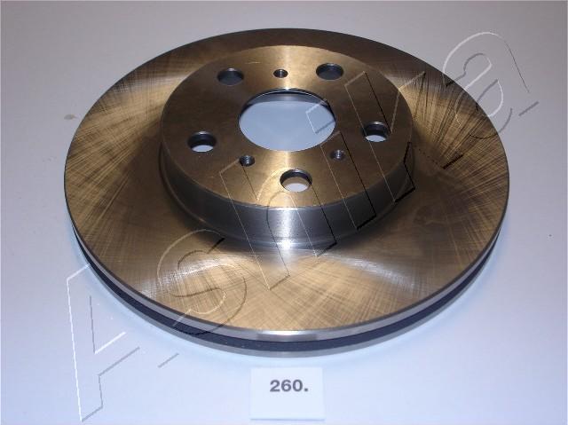 Ashika 60-02-260 - Тормозной диск autospares.lv