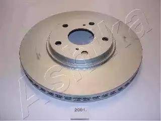 Ashika 60-02-2001 - Тормозной диск autospares.lv
