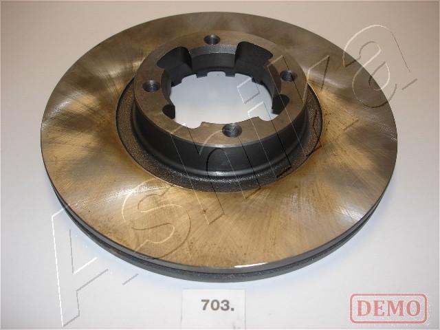 Ashika 60-07-703C - Тормозной диск autospares.lv