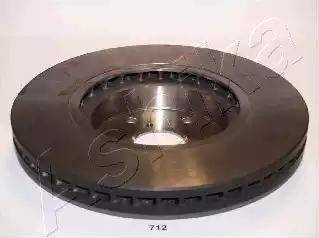 Ashika 60-07-712 - Тормозной диск autospares.lv