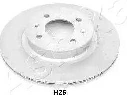Ashika 60-0H-H26 - Тормозной диск autospares.lv