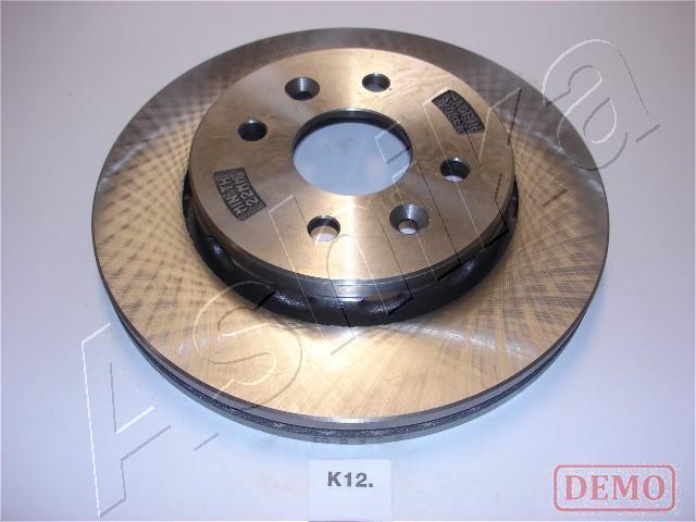 Ashika 60-0K-012C - Тормозной диск autospares.lv