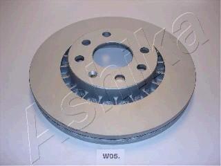 Ashika 60-0W-005 - Тормозной диск autospares.lv