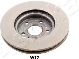 Ashika 60-0W-W17 - Тормозной диск autospares.lv