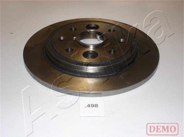 Ashika 61-04-498C - Тормозной диск autospares.lv