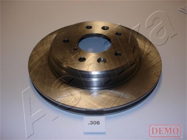 Ashika 61-03-306C - Тормозной диск autospares.lv