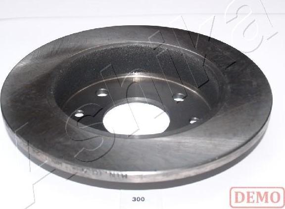 Ashika 61-03-300C - Тормозной диск autospares.lv