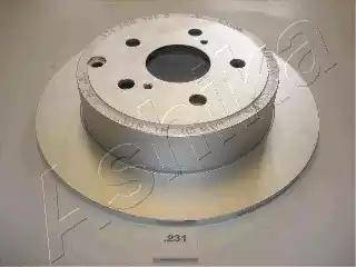 Ashika 61-02-231 - Тормозной диск autospares.lv