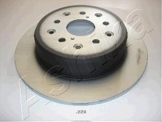 Ashika 61-02-229 - Тормозной диск autospares.lv