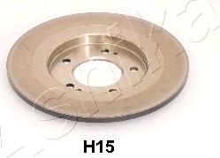 Ashika 61-0H-H15 - Тормозной диск autospares.lv