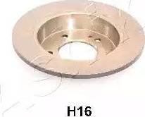 Ashika 61-0H-H16 - Тормозной диск autospares.lv