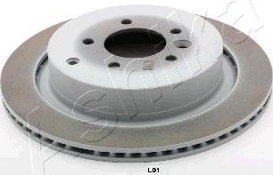 Ashika 61-0L-L01 - Тормозной диск autospares.lv