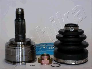 Ashika 62-04-434 - Шарнирный комплект, ШРУС, приводной вал autospares.lv