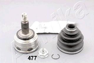 Ashika 62-04-477 - Шарнирный комплект, ШРУС, приводной вал autospares.lv