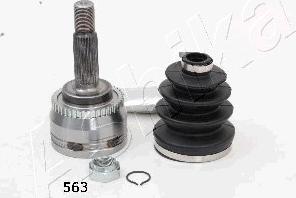 Ashika 62-05-563 - Шарнирный комплект, ШРУС, приводной вал autospares.lv