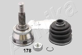 Ashika 62-01-178 - Шарнирный комплект, ШРУС, приводной вал autospares.lv