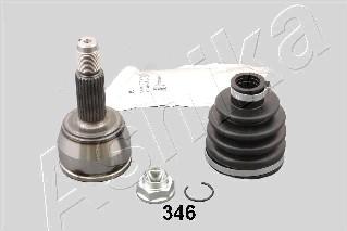 Ashika 62-03-346 - Шарнирный комплект, ШРУС, приводной вал autospares.lv