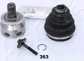 Ashika 62-03-363 - Шарнирный комплект, ШРУС, приводной вал autospares.lv