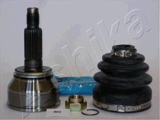 Ashika 62-03-302 - Шарнирный комплект, ШРУС, приводной вал autospares.lv